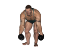 Hammer Curl - Bent Over Dumbbell Alternate